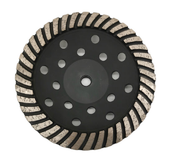 Copa de diamantes de 7" tipo TURBO GRIT #120