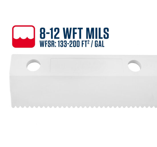 Squeegee 18" 8-12 WFT mils