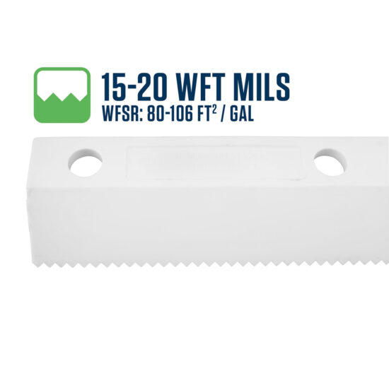 Squeegee 18" 15-20 WFT mils